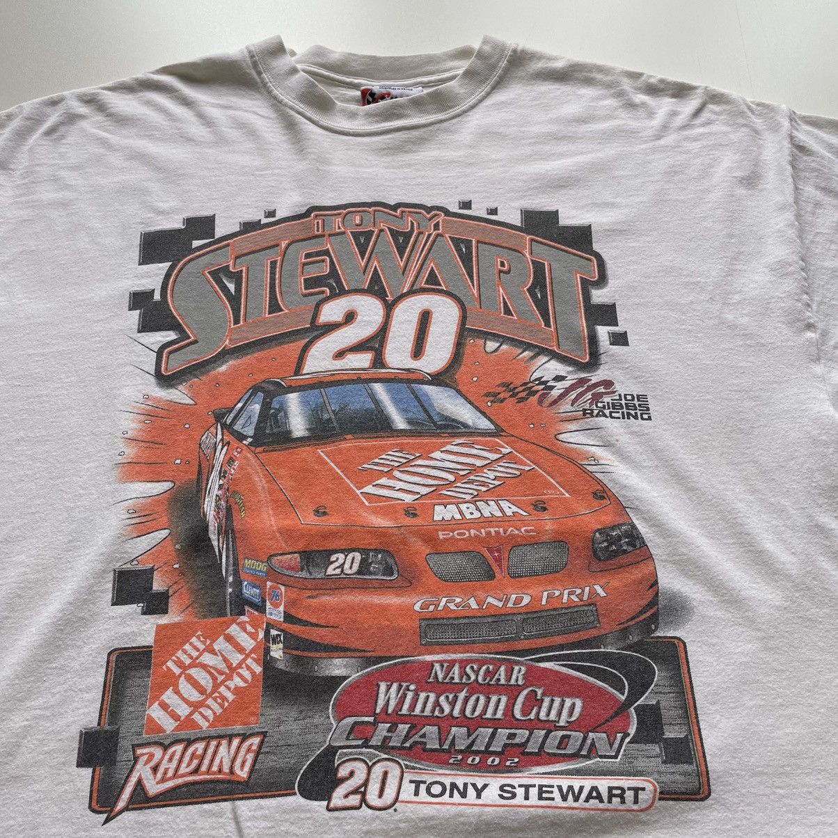 NASCAR Vintage 2000s Nascar Racing Home Depot Promo Graphic T Shirt Size US L / EU 52-54 / 3 - 2 Thumbnail