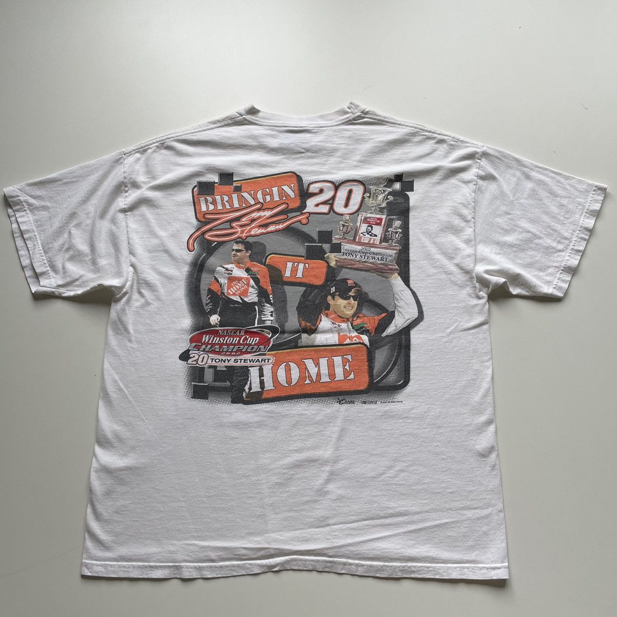 NASCAR Vintage 2000s Nascar Racing Home Depot Promo Graphic T Shirt Size US L / EU 52-54 / 3 - 3 Thumbnail