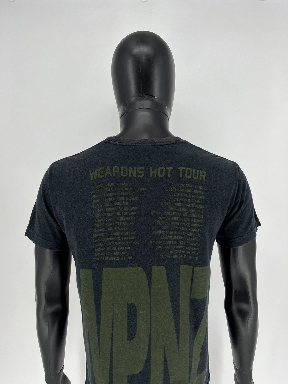 Band Tees Very Rare Vintage Y2K Lostprophets 2012 Tour Rock Tee Shirt Size US M / EU 48-50 / 2 - 8 Thumbnail