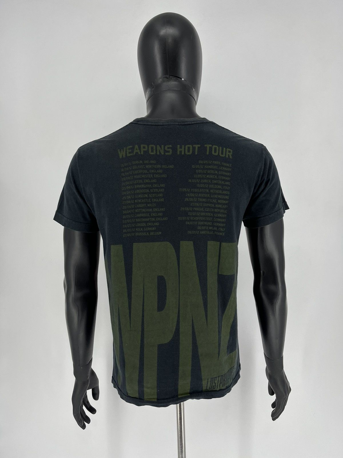 Band Tees Very Rare Vintage Y2K Lostprophets 2012 Tour Rock Tee Shirt Size US M / EU 48-50 / 2 - 7 Thumbnail