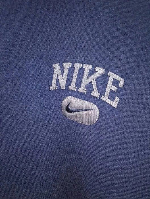 Nike 🔥Vintage🔥 NIKE embroidered Logo SWEATSHIRT Half Zipper Size US XL / EU 56 / 4 - 3 Thumbnail