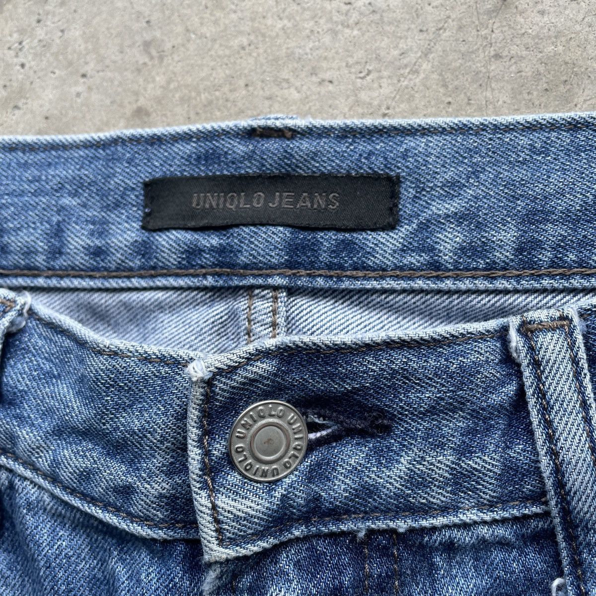 Japanese Brand × Vintage Vintage Japanese Brand Faded Denim Jeans Pants Distressed Size US 32 / EU 48 - 7 Thumbnail