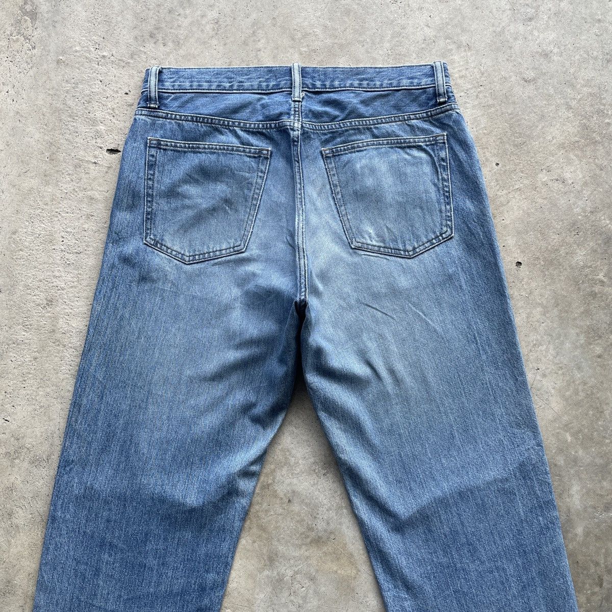Japanese Brand × Vintage Vintage Japanese Brand Faded Denim Jeans Pants Distressed Size US 32 / EU 48 - 9 Thumbnail