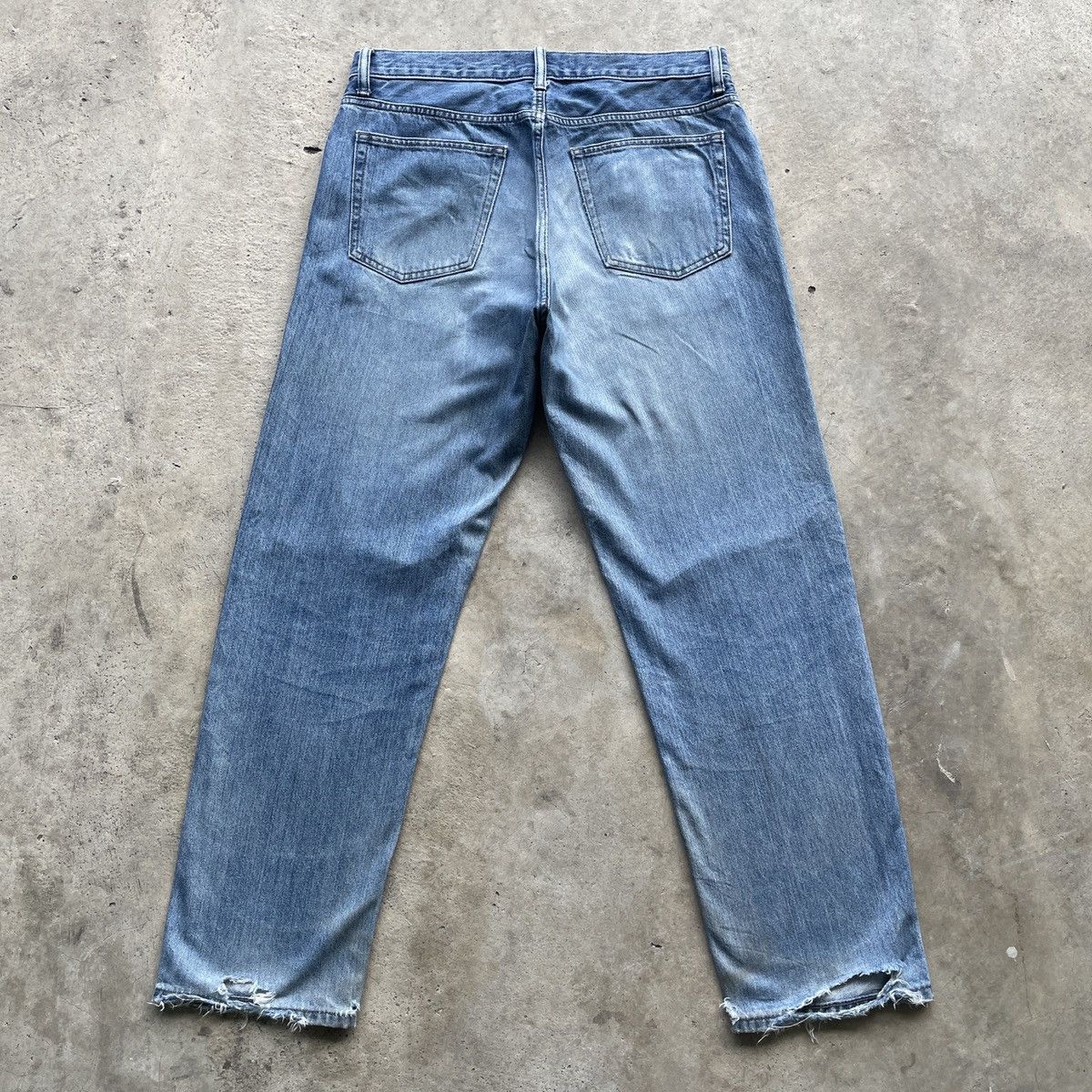 Japanese Brand × Vintage Vintage Japanese Brand Faded Denim Jeans Pants Distressed Size US 32 / EU 48 - 11 Thumbnail