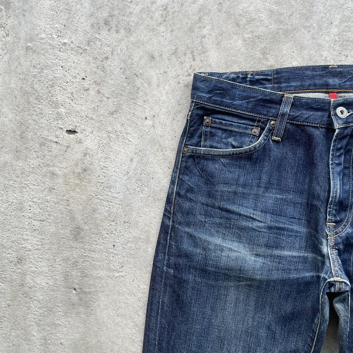 Japanese Brand W29x30.5🔥 Vintage Japanese Brand Denim Jeans Pants Faded Size US 29 - 5 Thumbnail