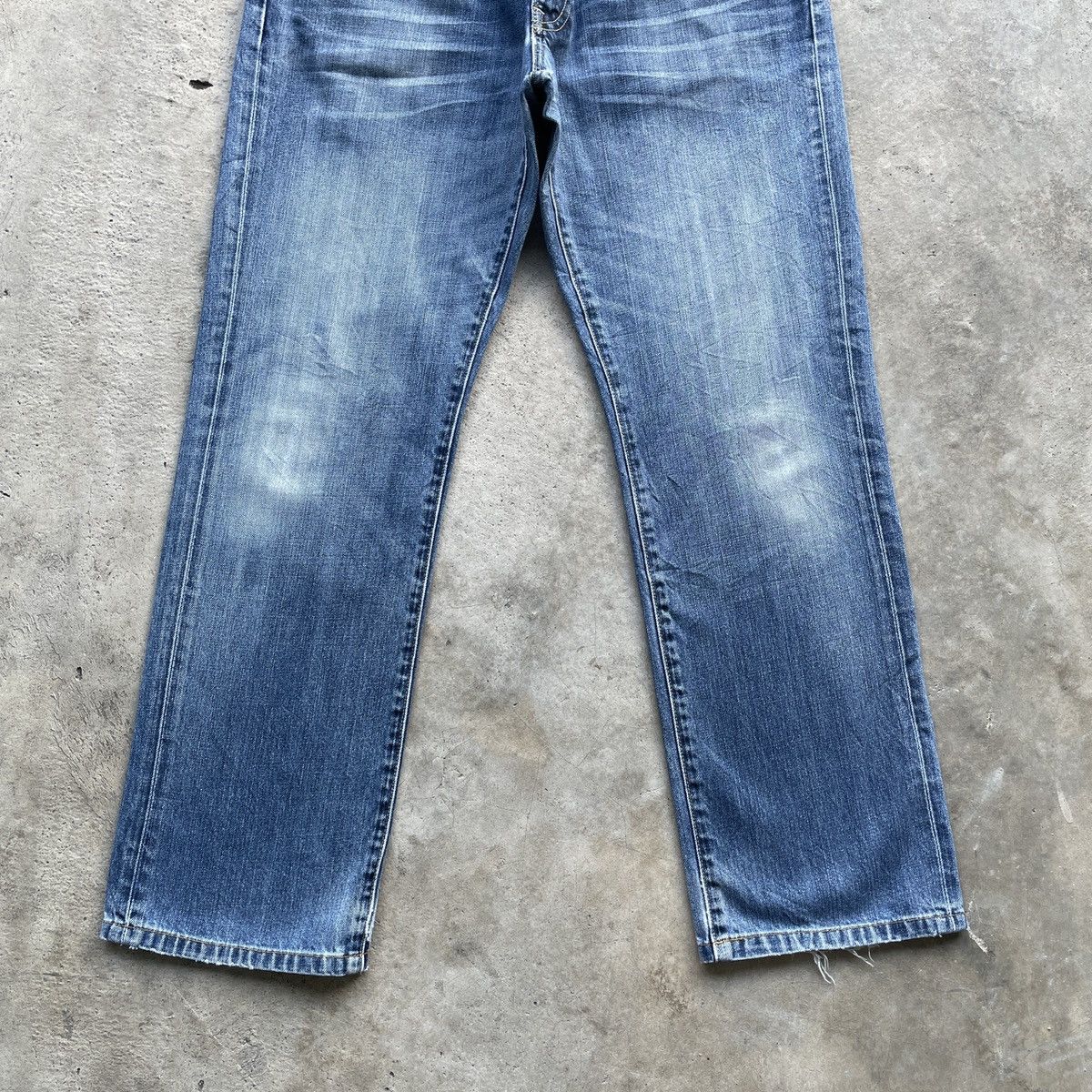 Japanese Brand × Vintage Vintage Japanese Brand Denim Jeans Pants Faded W34x29.5 Size US 34 / EU 50 - 4 Thumbnail