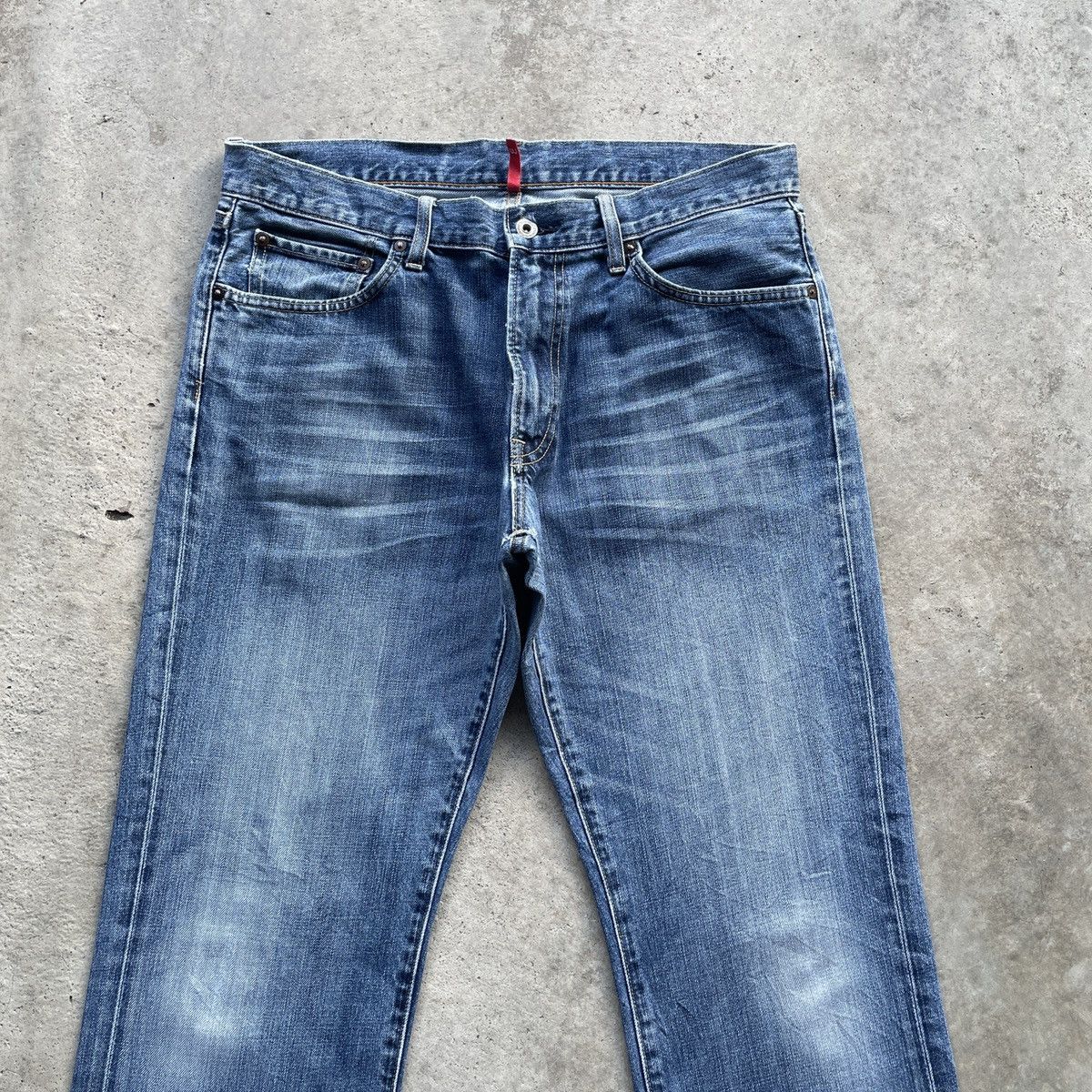 Japanese Brand × Vintage Vintage Japanese Brand Denim Jeans Pants Faded W34x29.5 Size US 34 / EU 50 - 3 Thumbnail