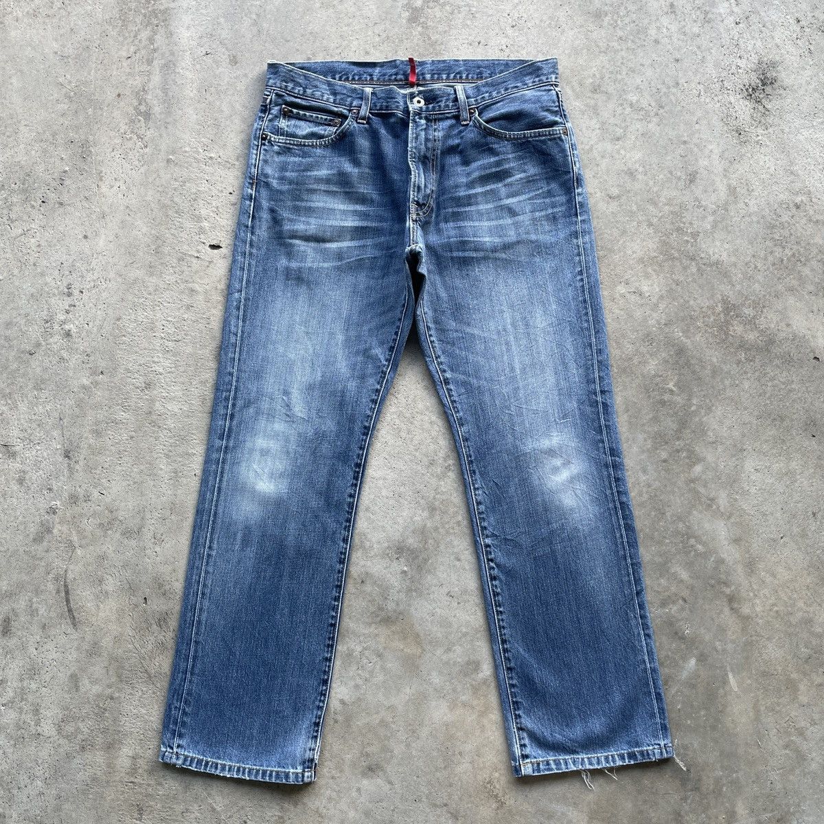 Japanese Brand × Vintage Vintage Japanese Brand Denim Jeans Pants Faded W34x29.5 Size US 34 / EU 50 - 1 Thumbnail