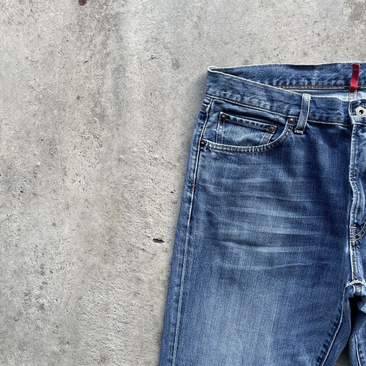 Japanese Brand × Vintage Vintage Japanese Brand Denim Jeans Pants Faded W34x29.5 Size US 34 / EU 50 - 5 Thumbnail