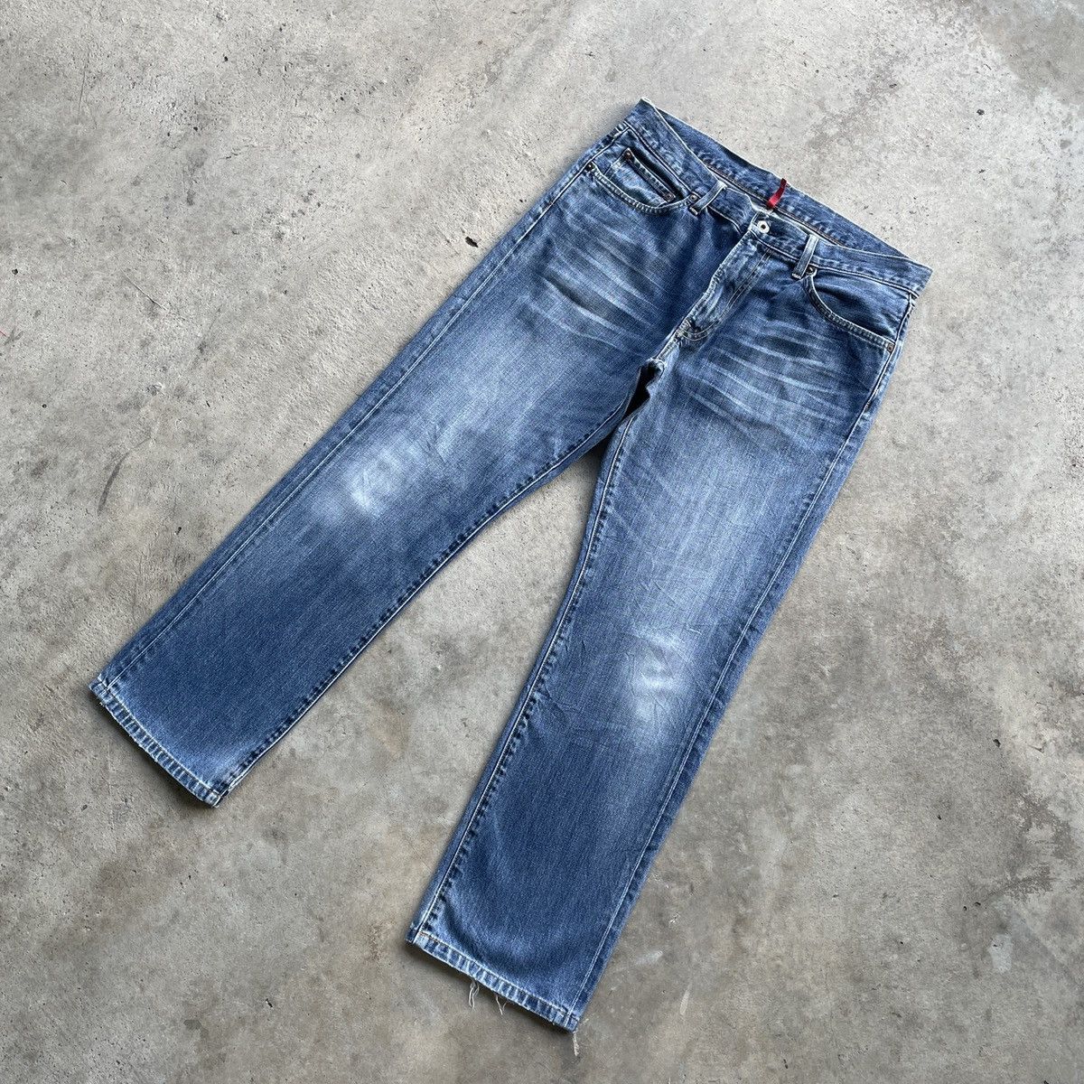 Japanese Brand × Vintage Vintage Japanese Brand Denim Jeans Pants Faded W34x29.5 Size US 34 / EU 50 - 2 Thumbnail