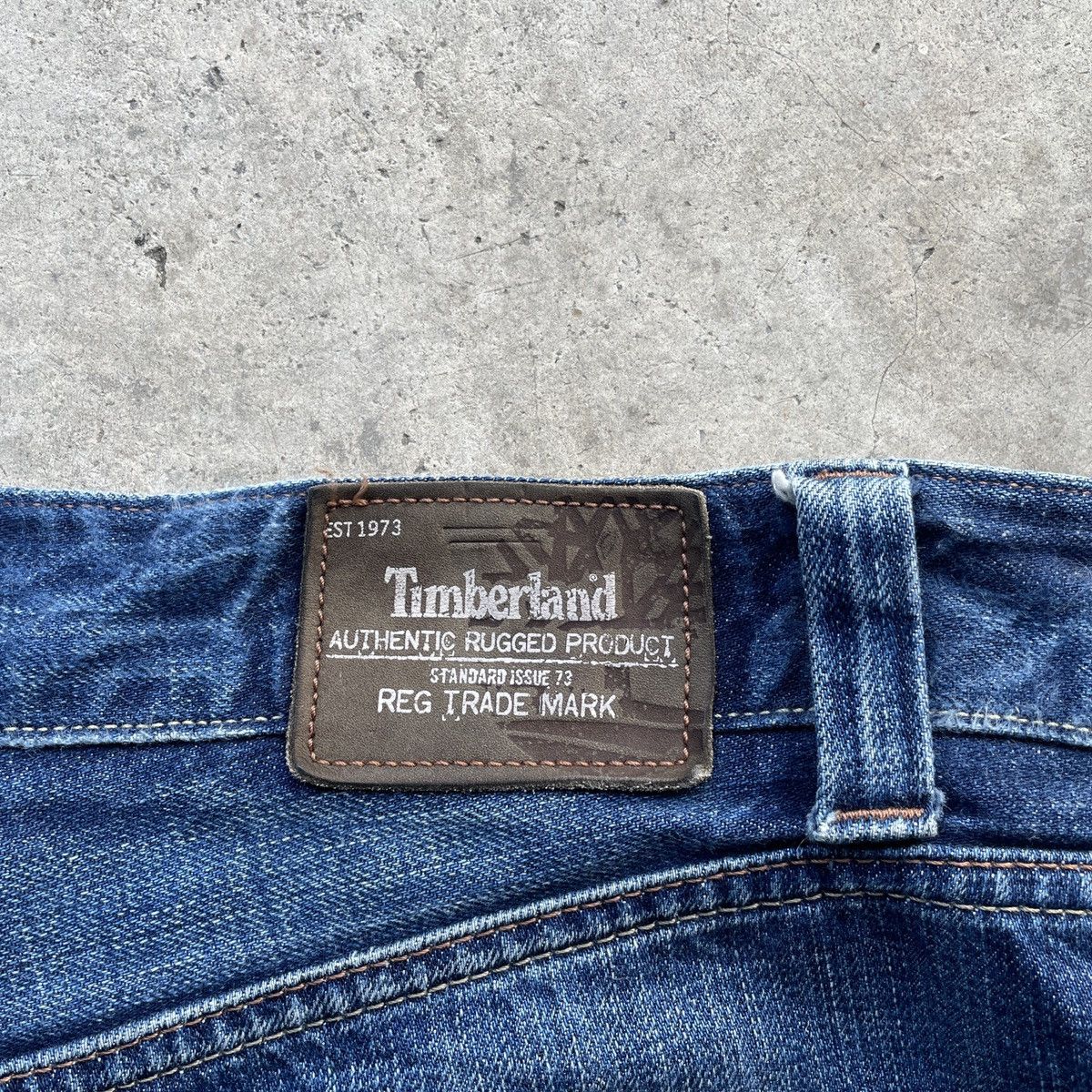 Timberland W33x32🔥 Vintage Timberland Fly Button Denim Jeans Pants Size US 33 - 10 Thumbnail