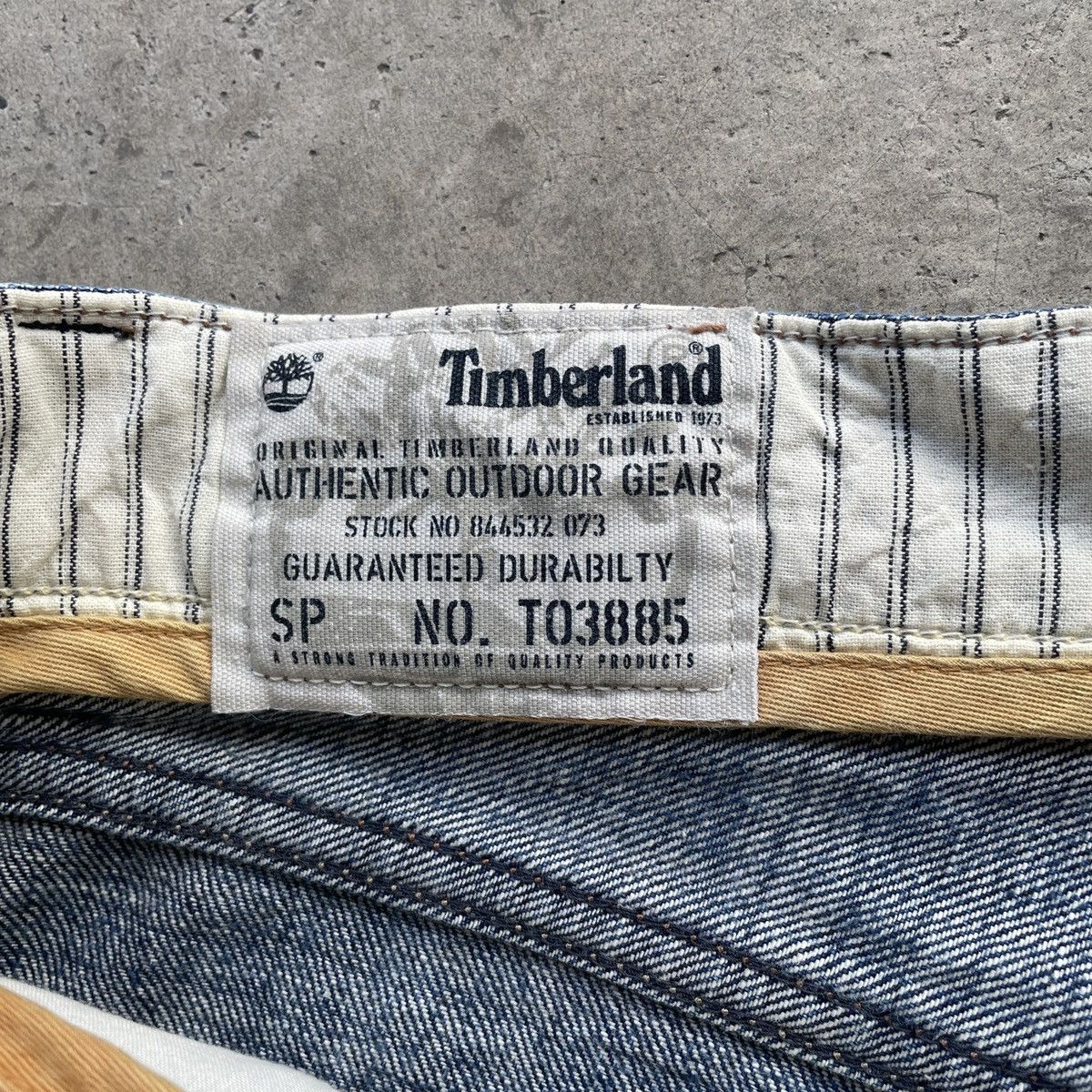 Timberland W33x32🔥 Vintage Timberland Fly Button Denim Jeans Pants Size US 33 - 8 Thumbnail