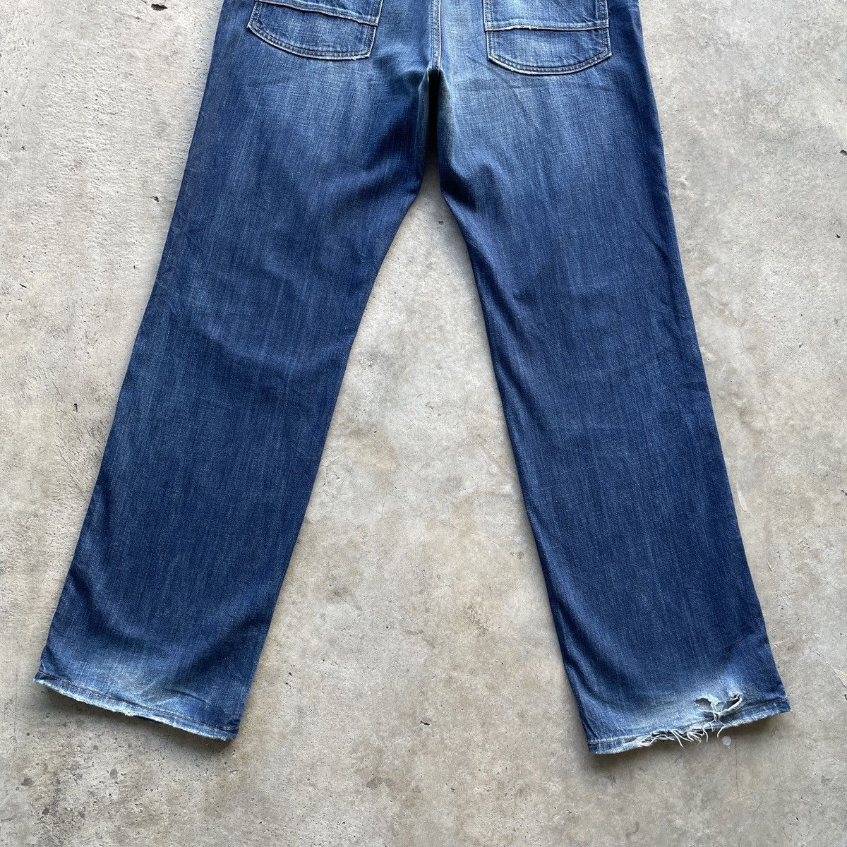 Timberland W33x32🔥 Vintage Timberland Fly Button Denim Jeans Pants Size US 33 - 12 Thumbnail