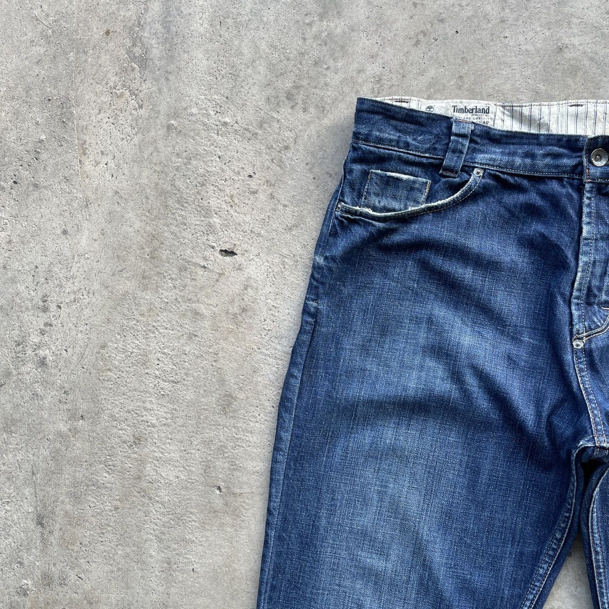 Timberland W33x32🔥 Vintage Timberland Fly Button Denim Jeans Pants Size US 33 - 5 Thumbnail
