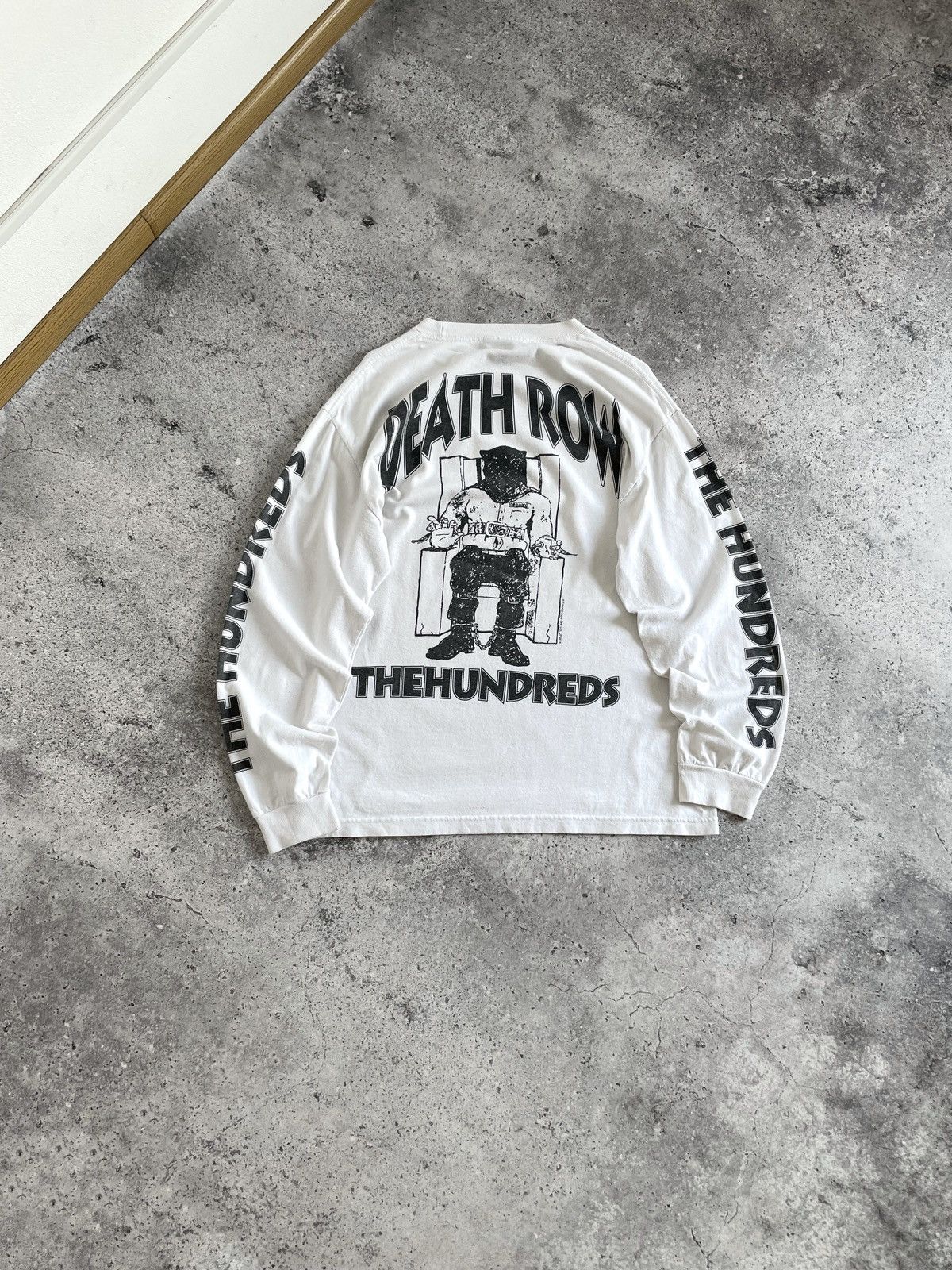 Death Row Records The Hundreds x Death Row Records Longsleeve Rare T-shirt Size US S / EU 44-46 / 1 - 1 Thumbnail