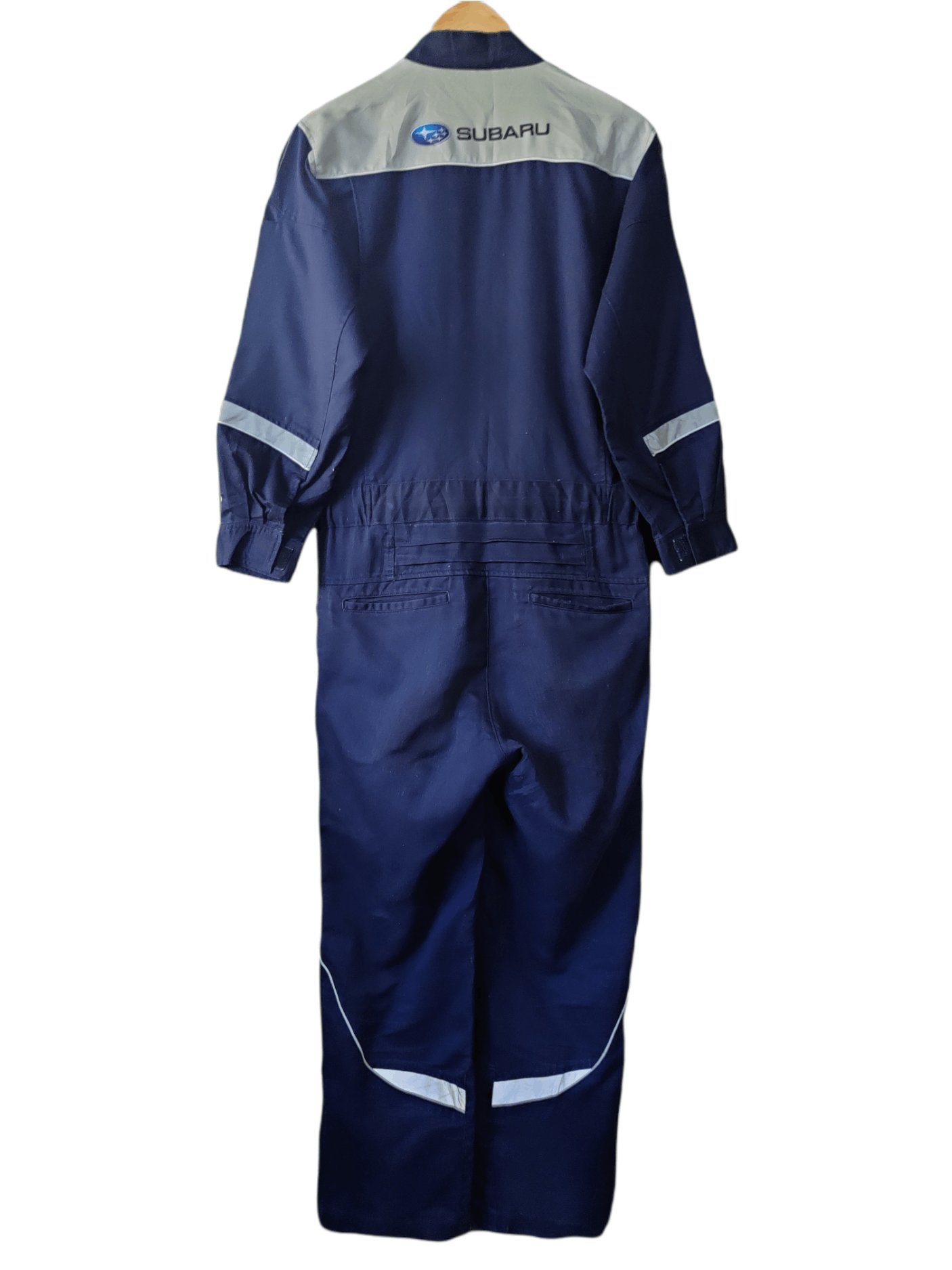 image of Vintage Subaru Racing Coverall Suit in Navy, Men's (Size 32)
