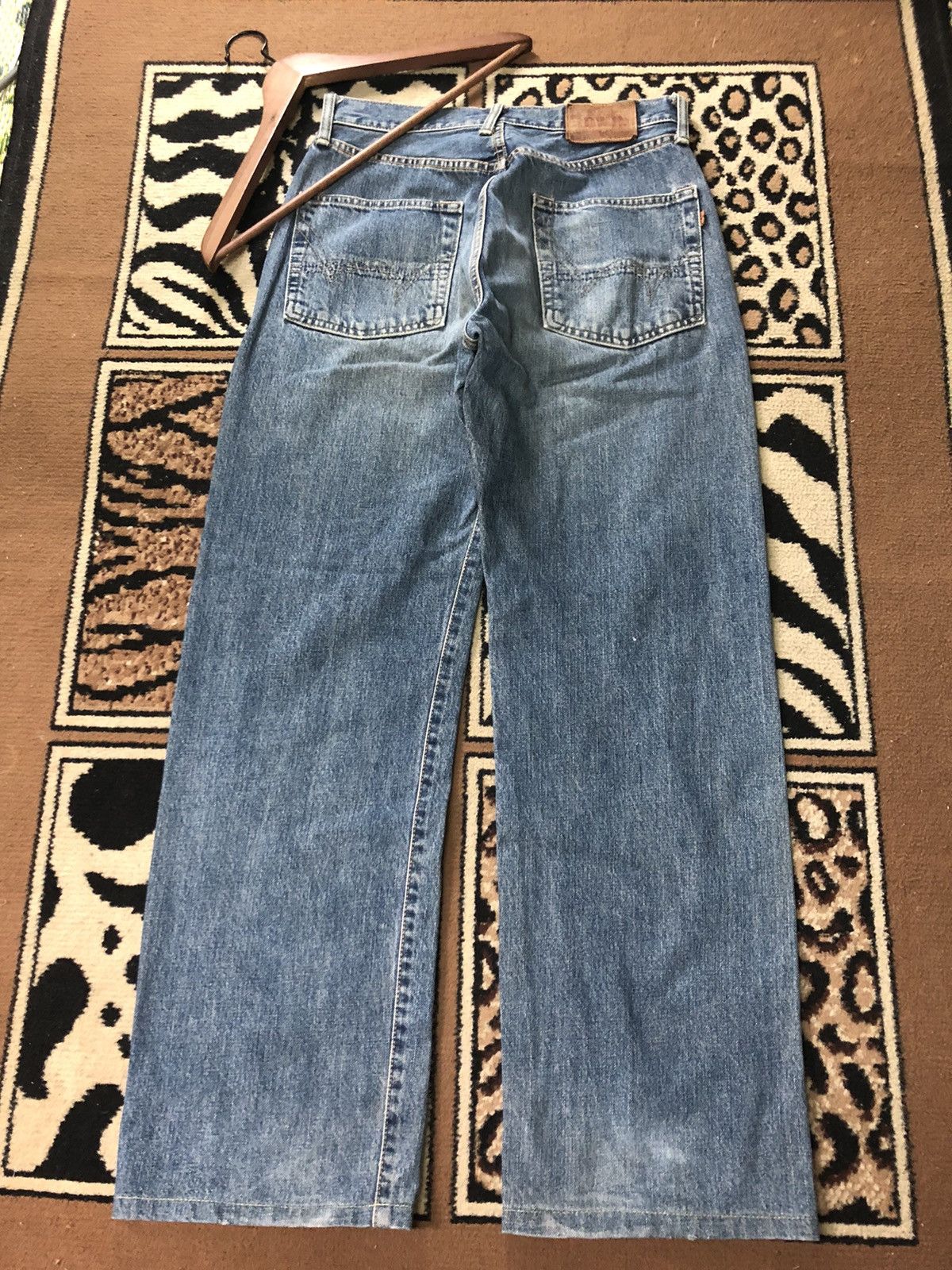 Edwin × Vintage VINTAGE SELVEDGE EDWIN BLUE WASH DISTRESSED DENIM Size US 29 - 9 Thumbnail