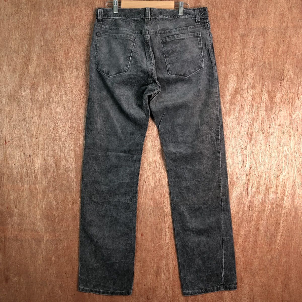 Japanese Brand DLL Japan Conduroy vintage Grey Denim Pants #c118 Size US 33 - 5 Thumbnail