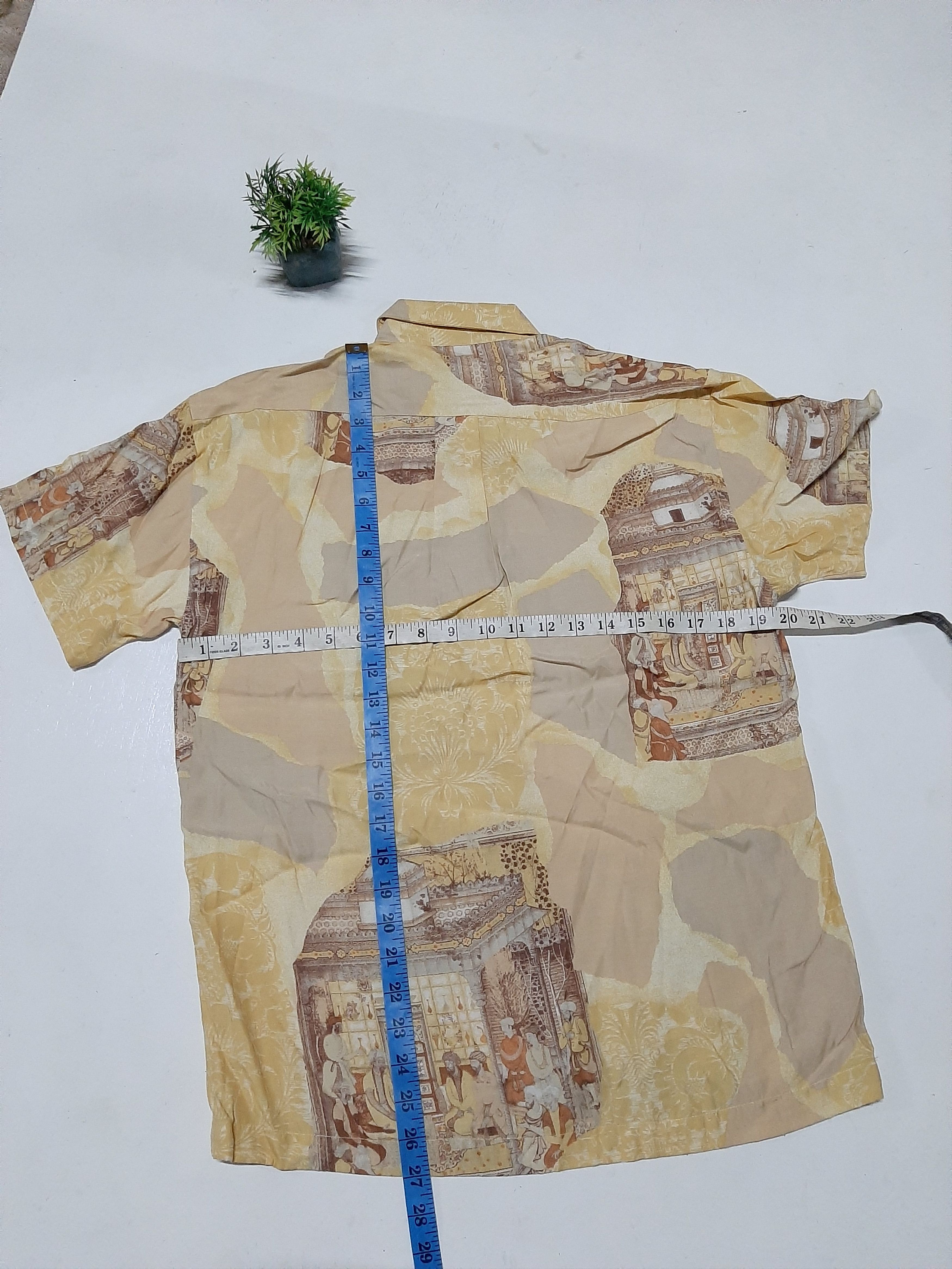Vintage RARE VINTAGE CEZANE PARIS MADE IN ITALY SHIRT ALL OVER PRIN Size US M / EU 48-50 / 2 - 2 Thumbnail