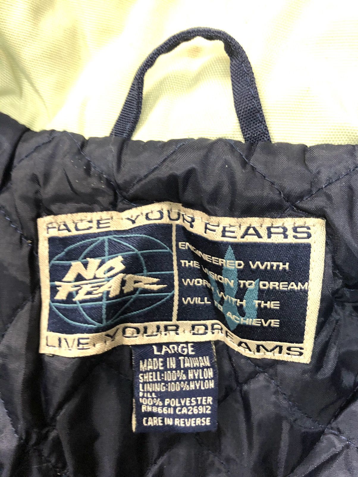 No Fear × Vintage VINTAGE NO FEAR JACKET Size US L / EU 52-54 / 3 - 5 Thumbnail