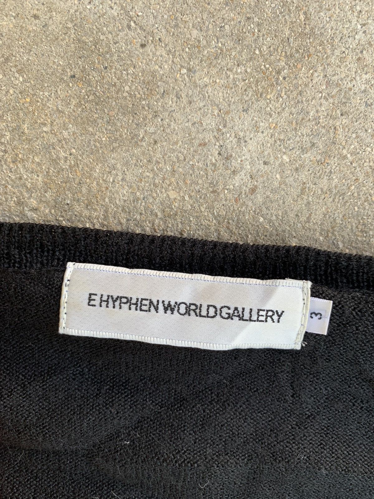 Japanese Brand Ehyphen World Gallery Hybrid Destroyed bondage Cardigan Size US M / EU 48-50 / 2 - 2 Thumbnail