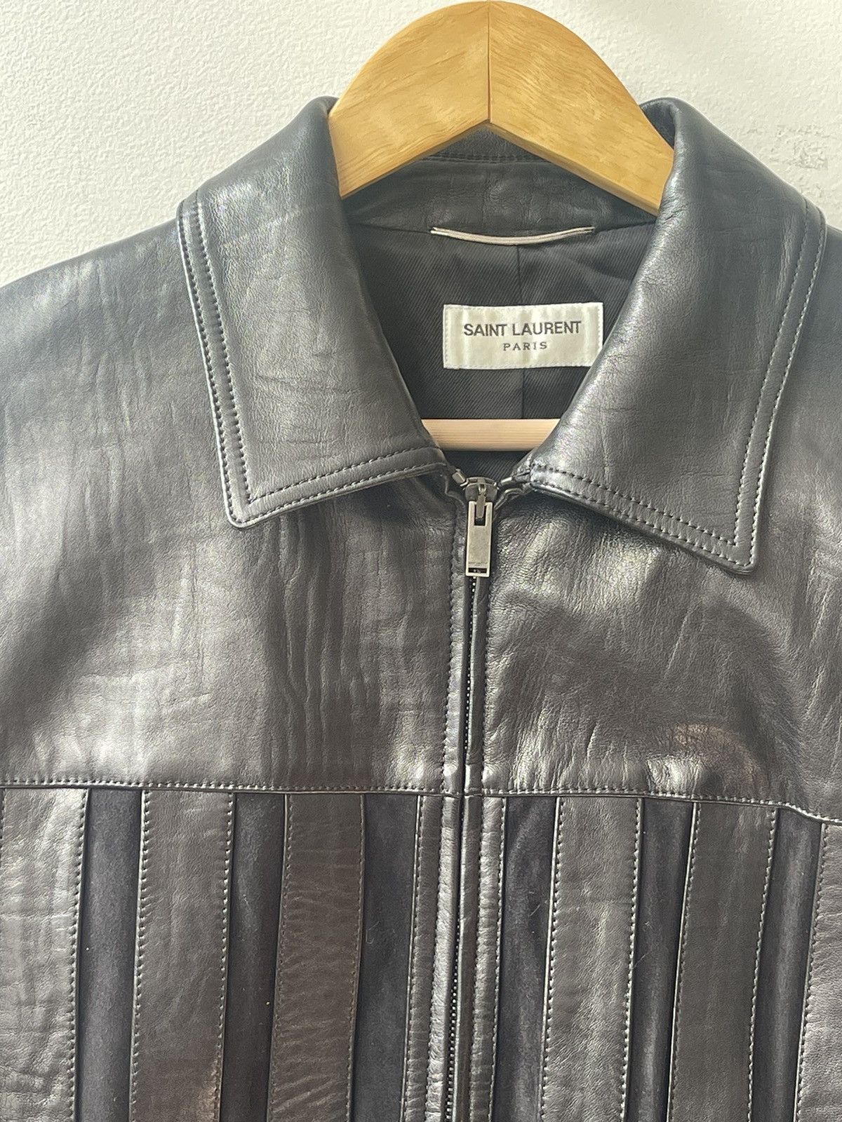 Saint Laurent Paris $7000 Saint Laurent 2022 Leather Suede Jacket Size US M / EU 48-50 / 2 - 3 Thumbnail