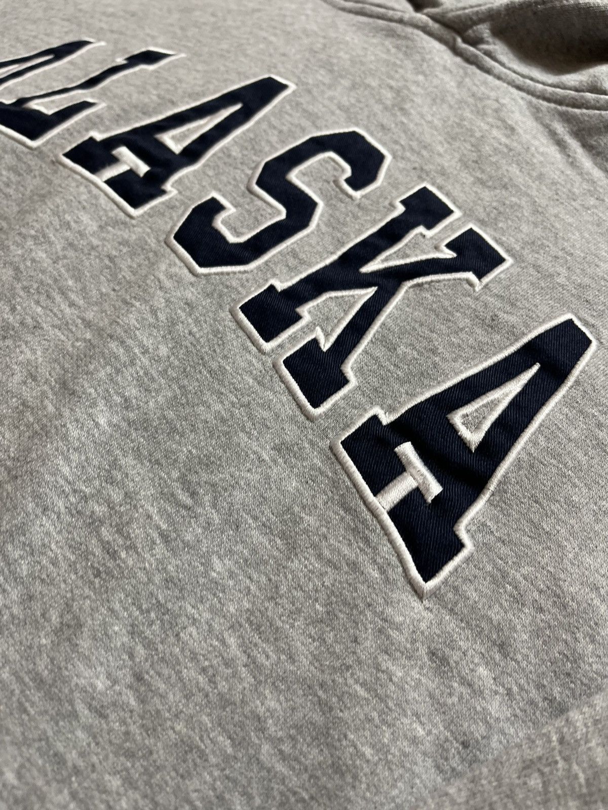 Vintage Vintage Alaska Spellout Streetwear Hoodie Size US M / EU 48-50 / 2 - 3 Thumbnail