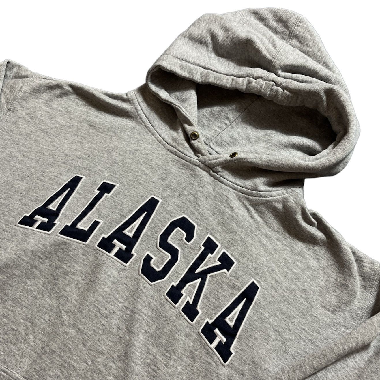 Vintage Vintage Alaska Spellout Streetwear Hoodie Size US M / EU 48-50 / 2 - 2 Thumbnail