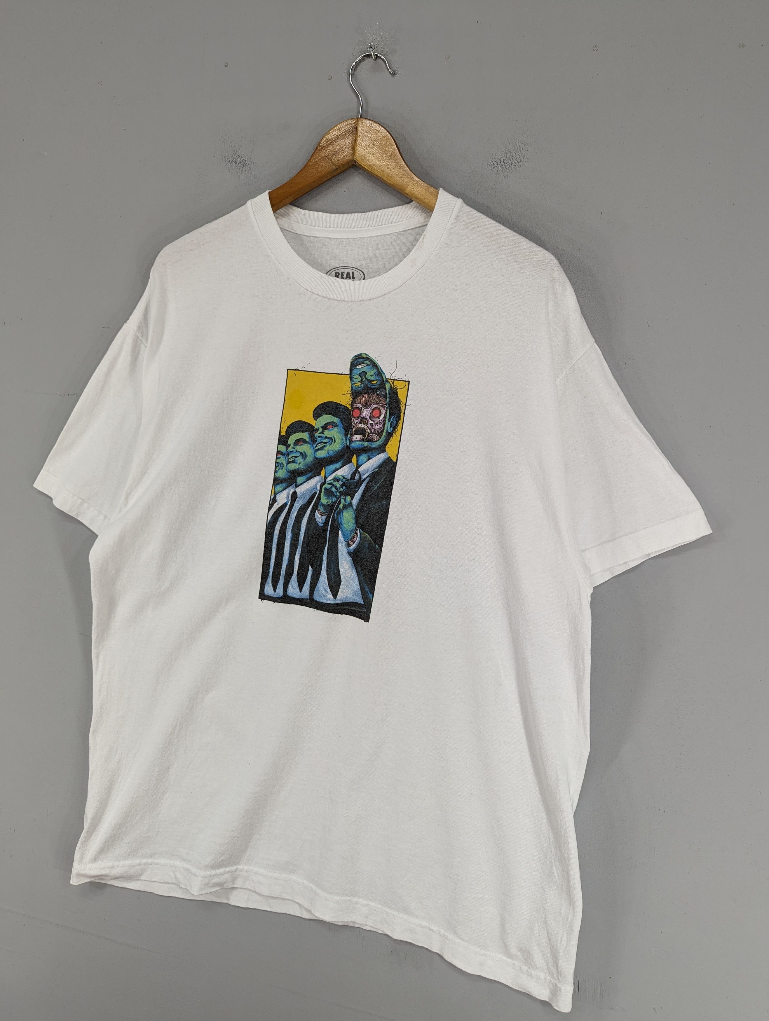 Hypebeast 🔥RARE🔥Real Skateboarding T-shirt Nice Design Size US XL / EU 56 / 4 - 3 Thumbnail