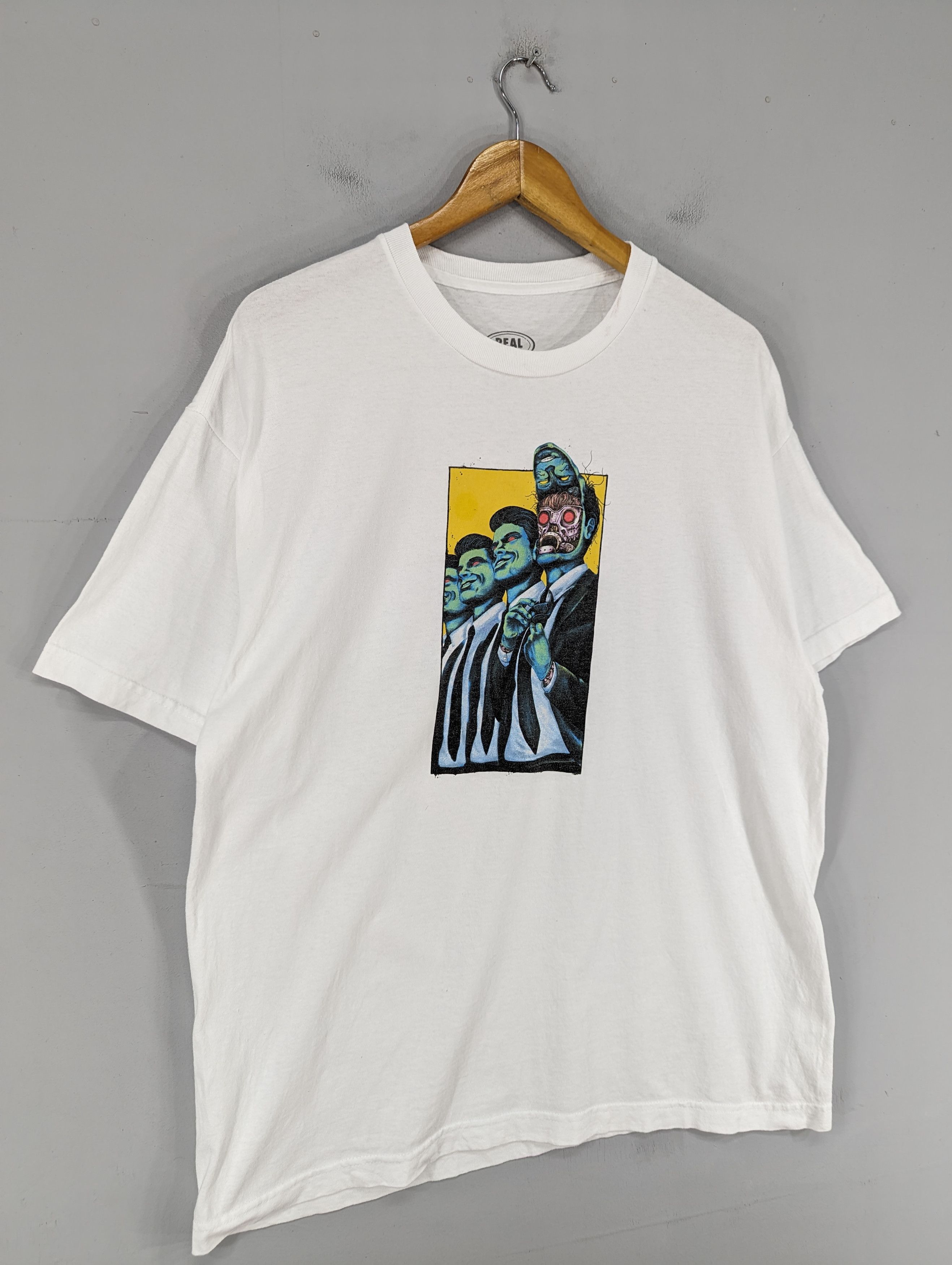 Hypebeast 🔥RARE🔥Real Skateboarding T-shirt Nice Design Size US XL / EU 56 / 4 - 2 Thumbnail