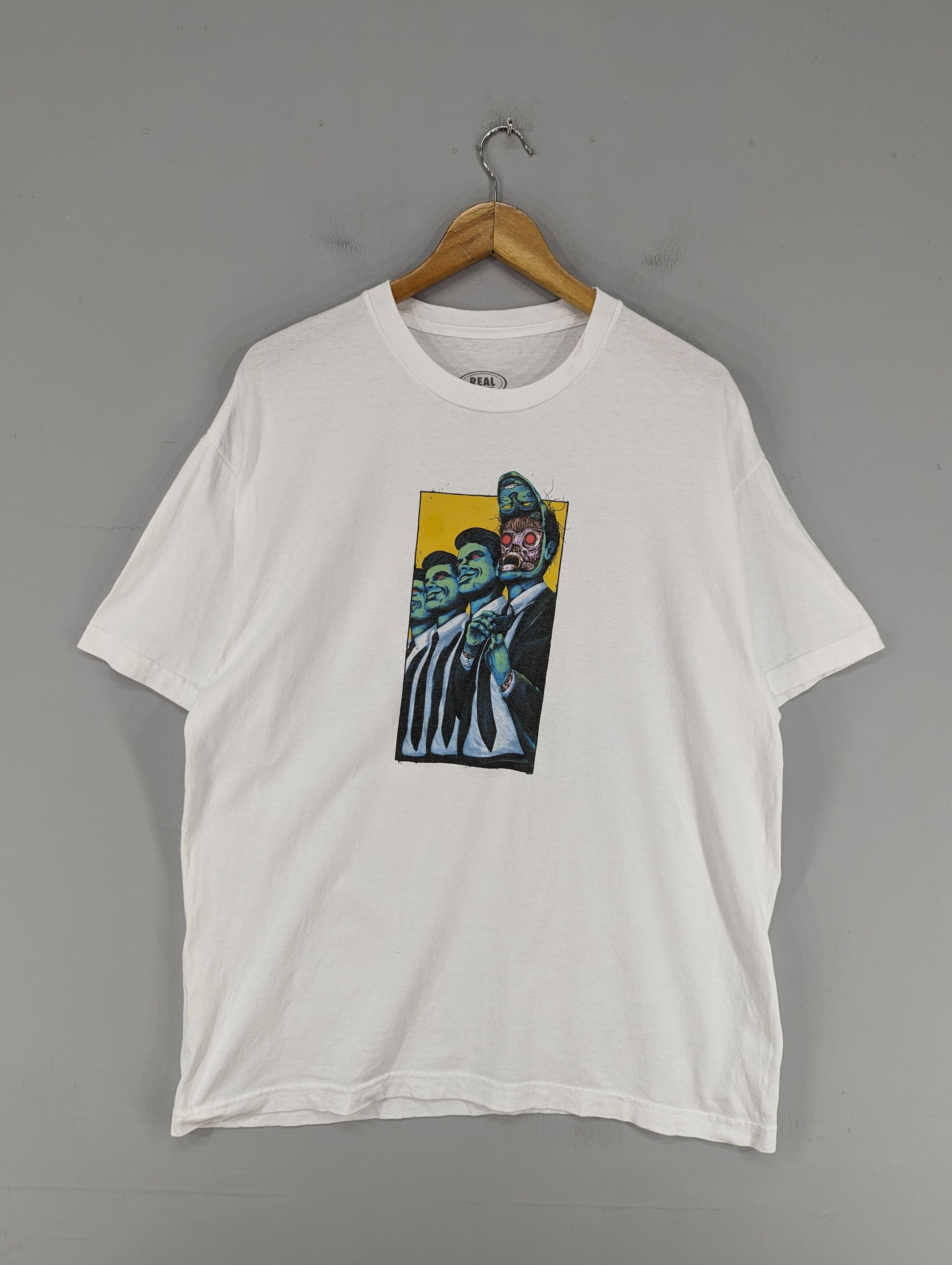Hypebeast 🔥RARE🔥Real Skateboarding T-shirt Nice Design Size US XL / EU 56 / 4 - 1 Thumbnail