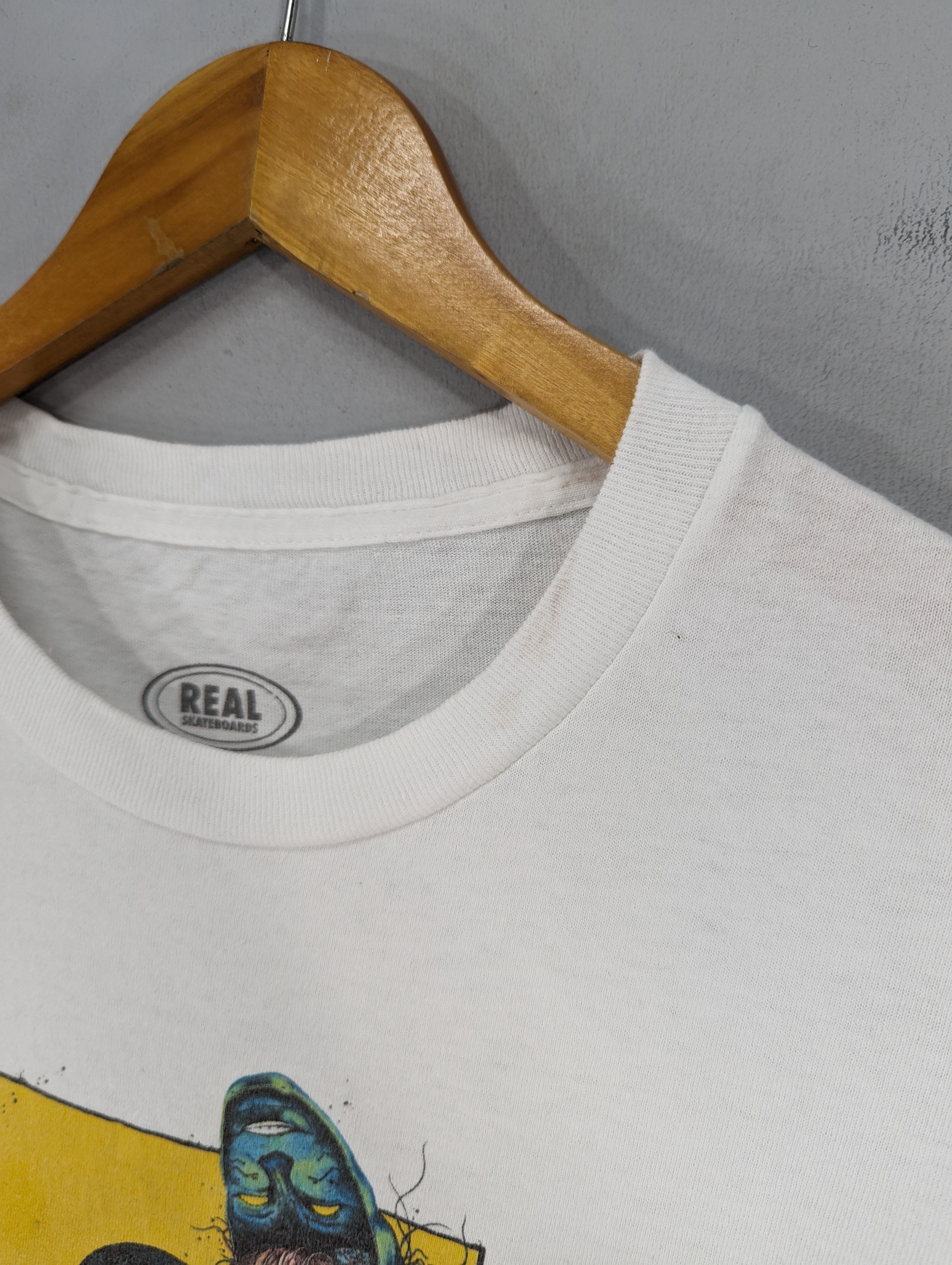 Hypebeast 🔥RARE🔥Real Skateboarding T-shirt Nice Design Size US XL / EU 56 / 4 - 6 Thumbnail