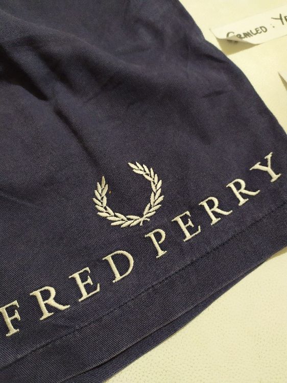 Fred Perry × Japanese Brand Vintage Fred perry Short pants Big embroidery Logo Size US 31 - 2 Thumbnail