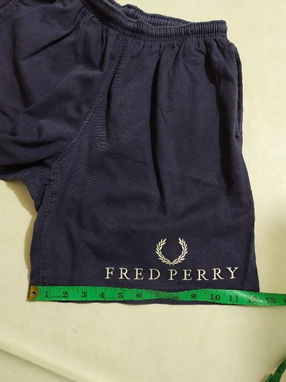 Fred Perry × Japanese Brand Vintage Fred perry Short pants Big embroidery Logo Size US 31 - 12 Thumbnail