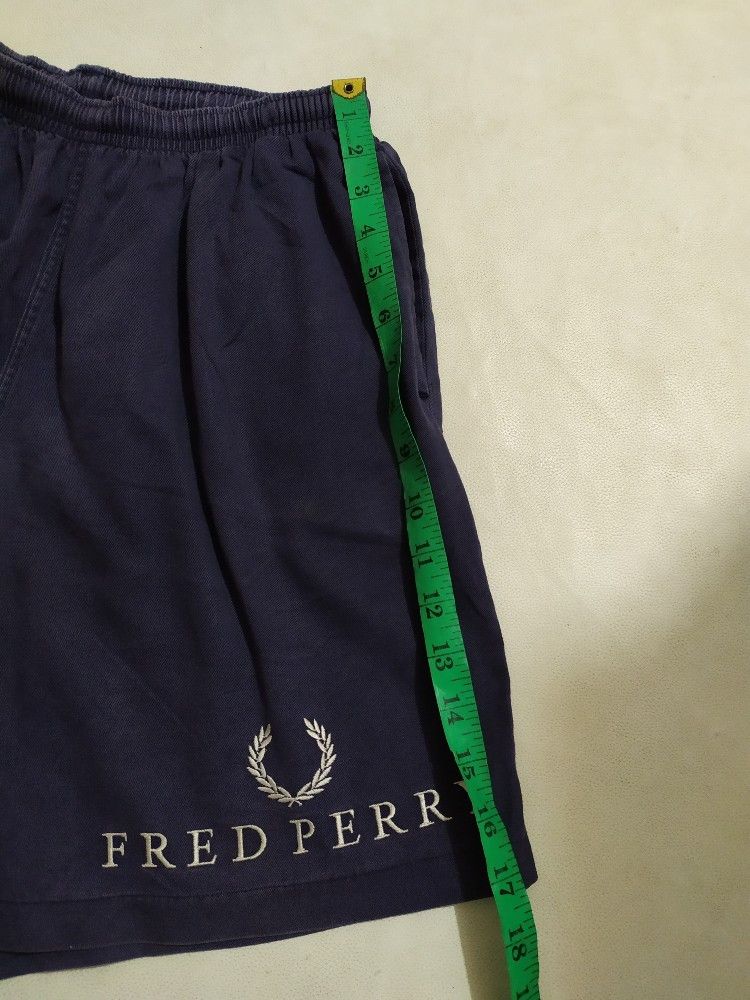 Fred Perry × Japanese Brand Vintage Fred perry Short pants Big embroidery Logo Size US 31 - 10 Thumbnail