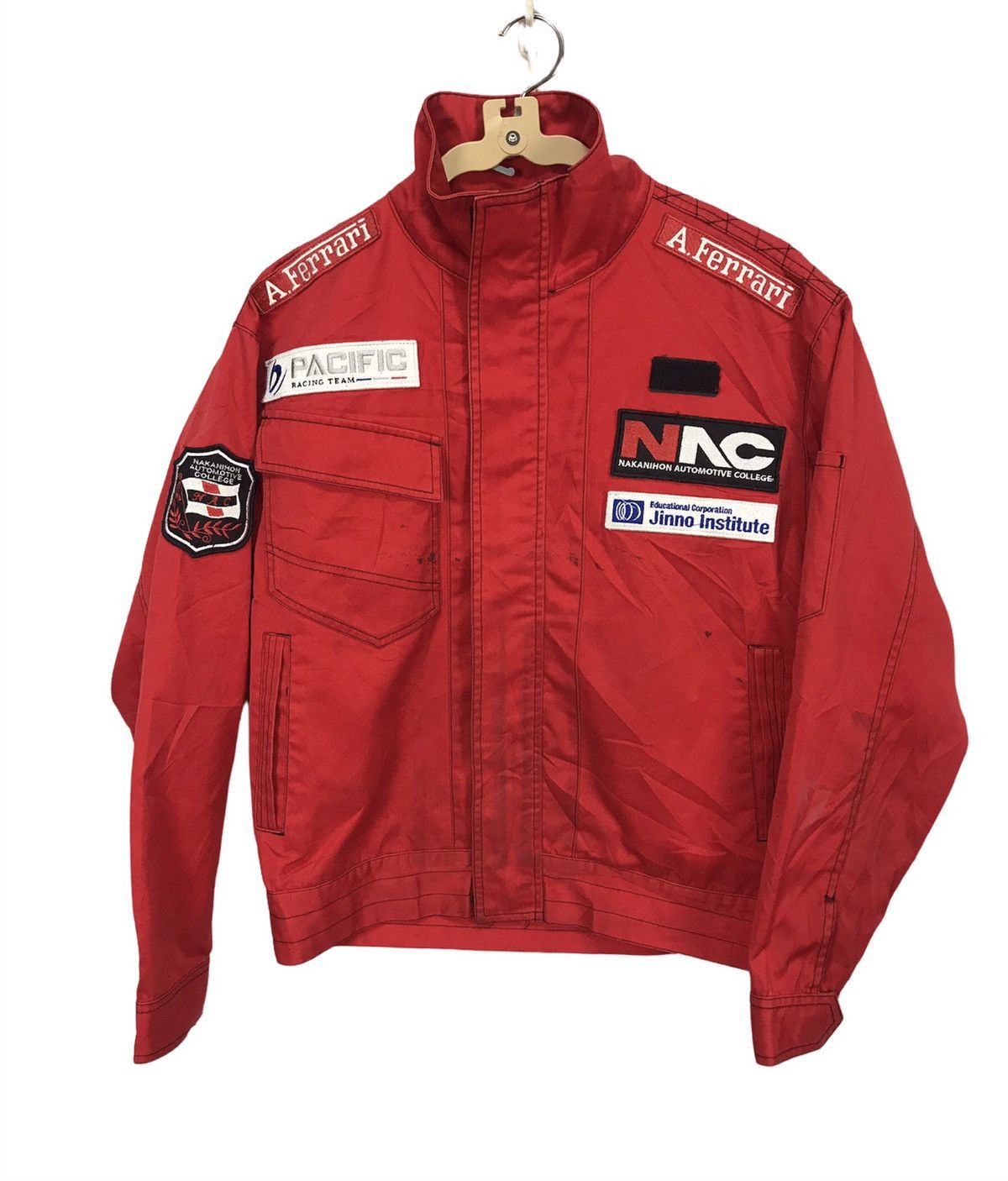 Sports Specialties × Vintage Vintage racing zipper jacket with patches Size US M / EU 48-50 / 2 - 1 Thumbnail
