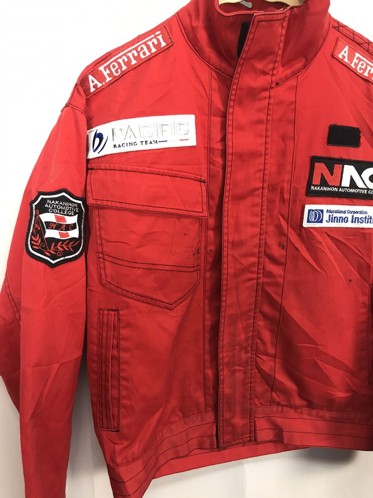 Sports Specialties × Vintage Vintage racing zipper jacket with patches Size US M / EU 48-50 / 2 - 6 Thumbnail