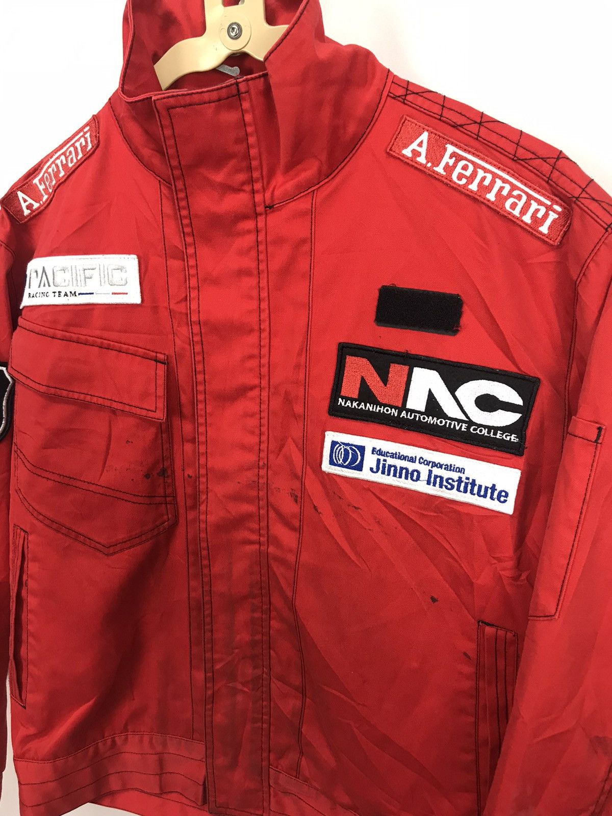 Sports Specialties × Vintage Vintage racing zipper jacket with patches Size US M / EU 48-50 / 2 - 3 Thumbnail