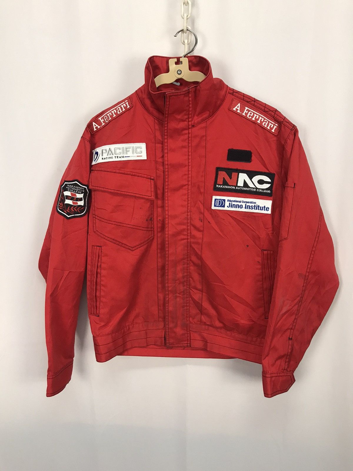Sports Specialties × Vintage Vintage racing zipper jacket with patches Size US M / EU 48-50 / 2 - 8 Thumbnail