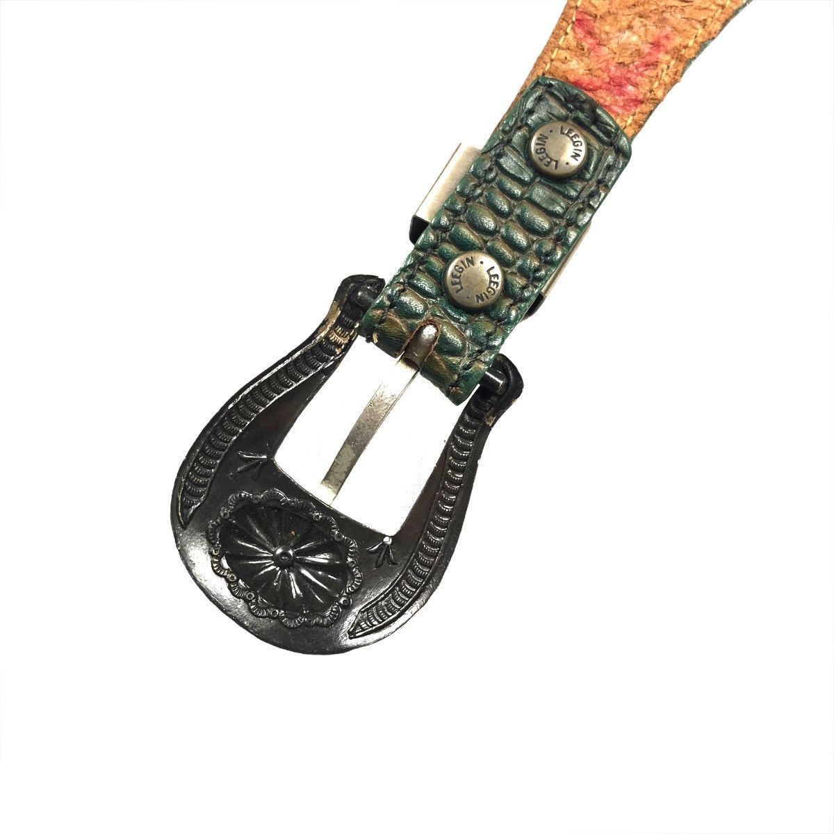 Vintage Leather Ranger Belt Menswear