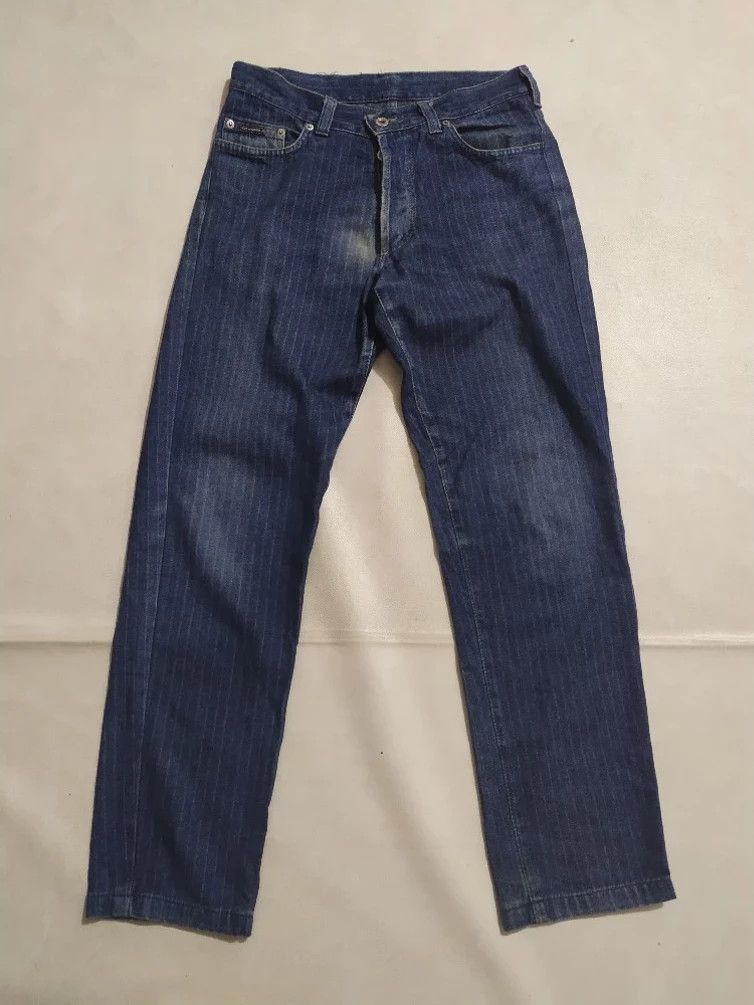 Dolce & Gabbana 🔥RARE!!! DOLCE AND GABANA STRIPE PANTS MADE IN ITALY Size US 29 - 6 Thumbnail