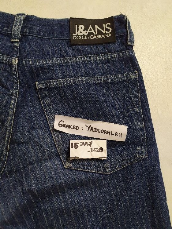 Dolce & Gabbana 🔥RARE!!! DOLCE AND GABANA STRIPE PANTS MADE IN ITALY Size US 29 - 3 Thumbnail