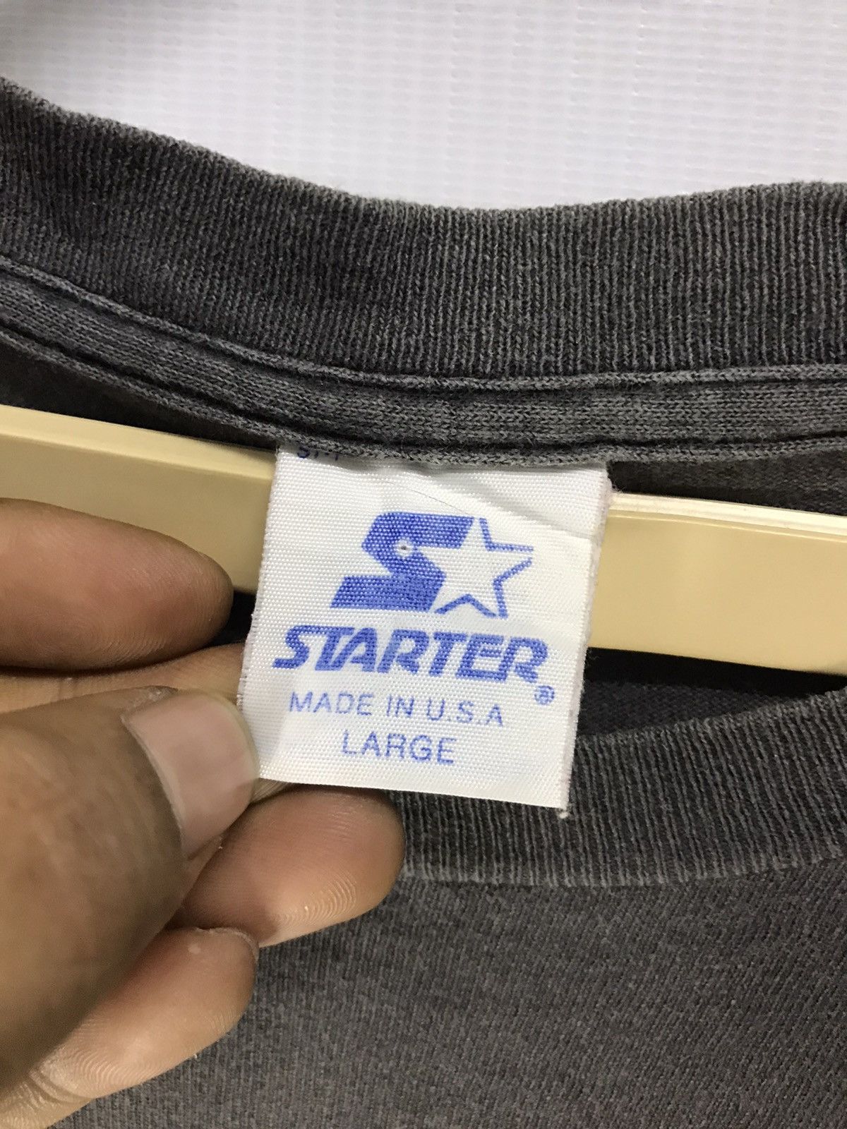 NHL × Starter × Vintage 🔥RARE🔥Vintage Chicago Blackhawk 1993 tshirt by starter Size US L / EU 52-54 / 3 - 6 Thumbnail