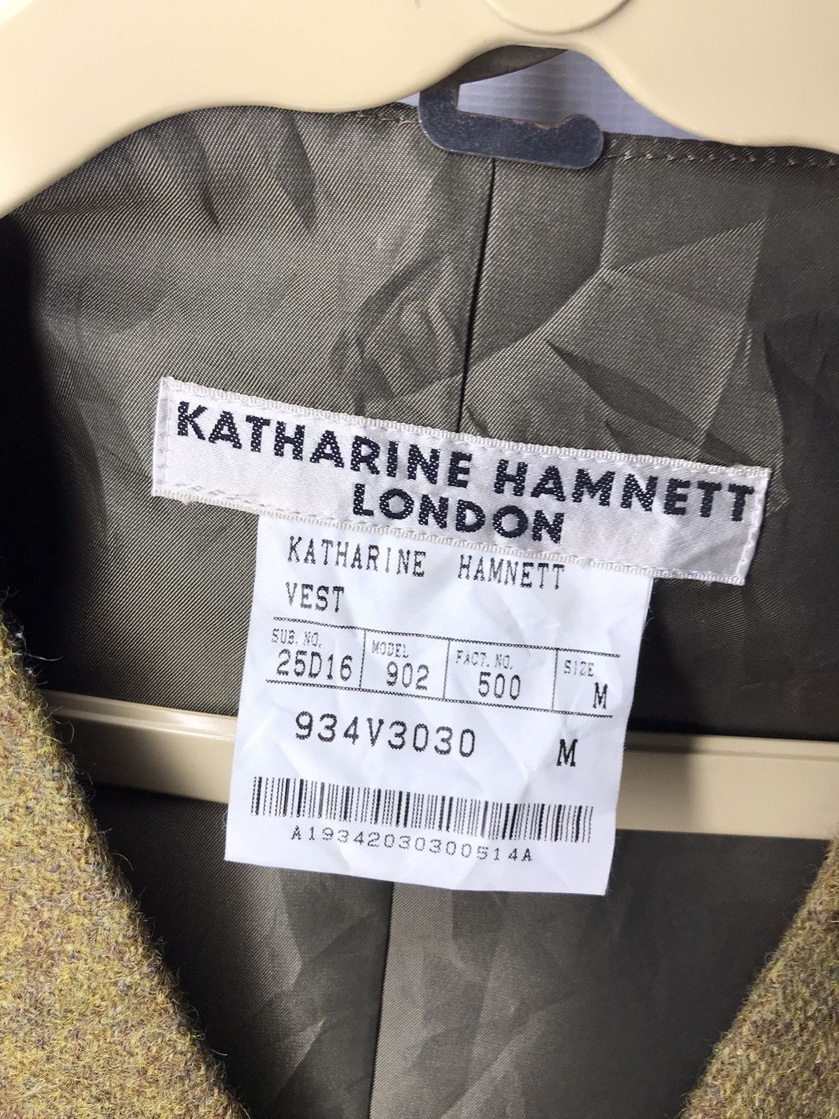 Designer × Katharine Hamnett London 🔥rare🔥Katharine hamnett London vest Size US M / EU 48-50 / 2 - 4 Thumbnail