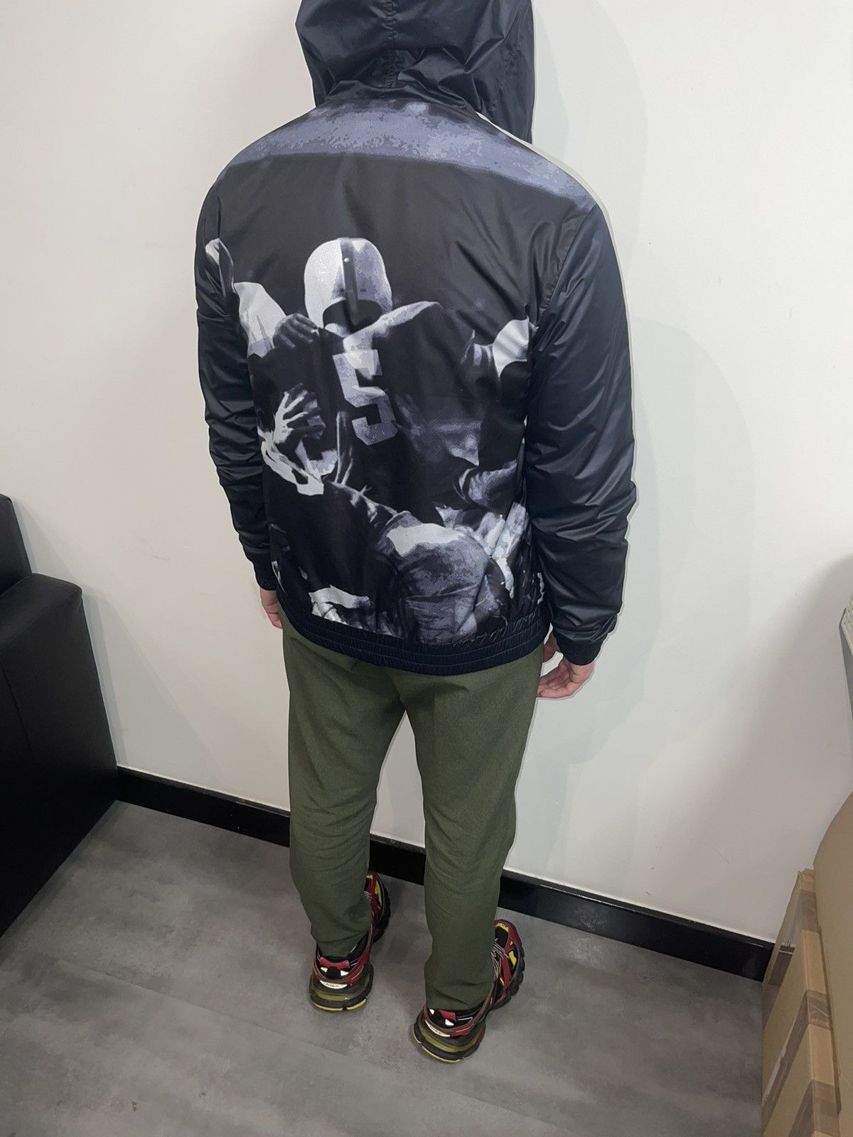Dolce & Gabbana Dolce & Gabbana Rugby Abstract Coach Light Jacket Size US M / EU 48-50 / 2 - 5 Thumbnail