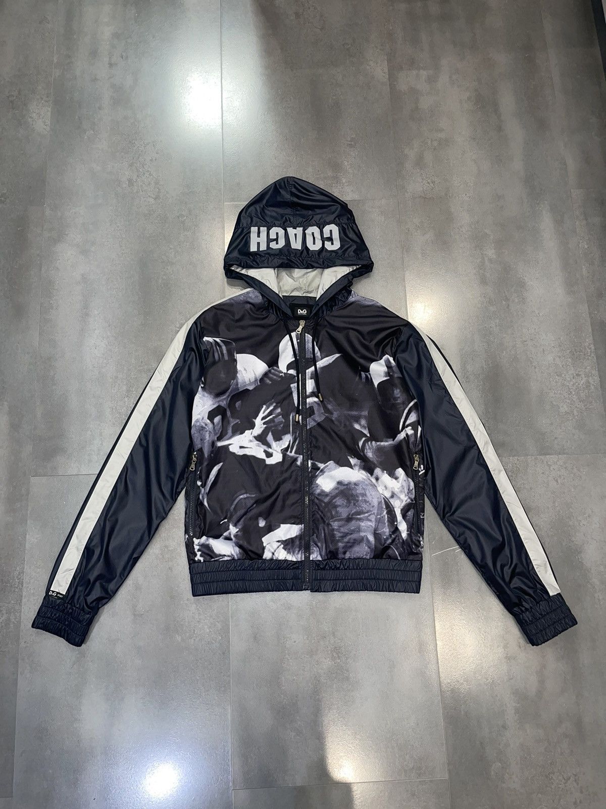 Dolce & Gabbana Dolce & Gabbana Rugby Abstract Coach Light Jacket Size US M / EU 48-50 / 2 - 1 Thumbnail