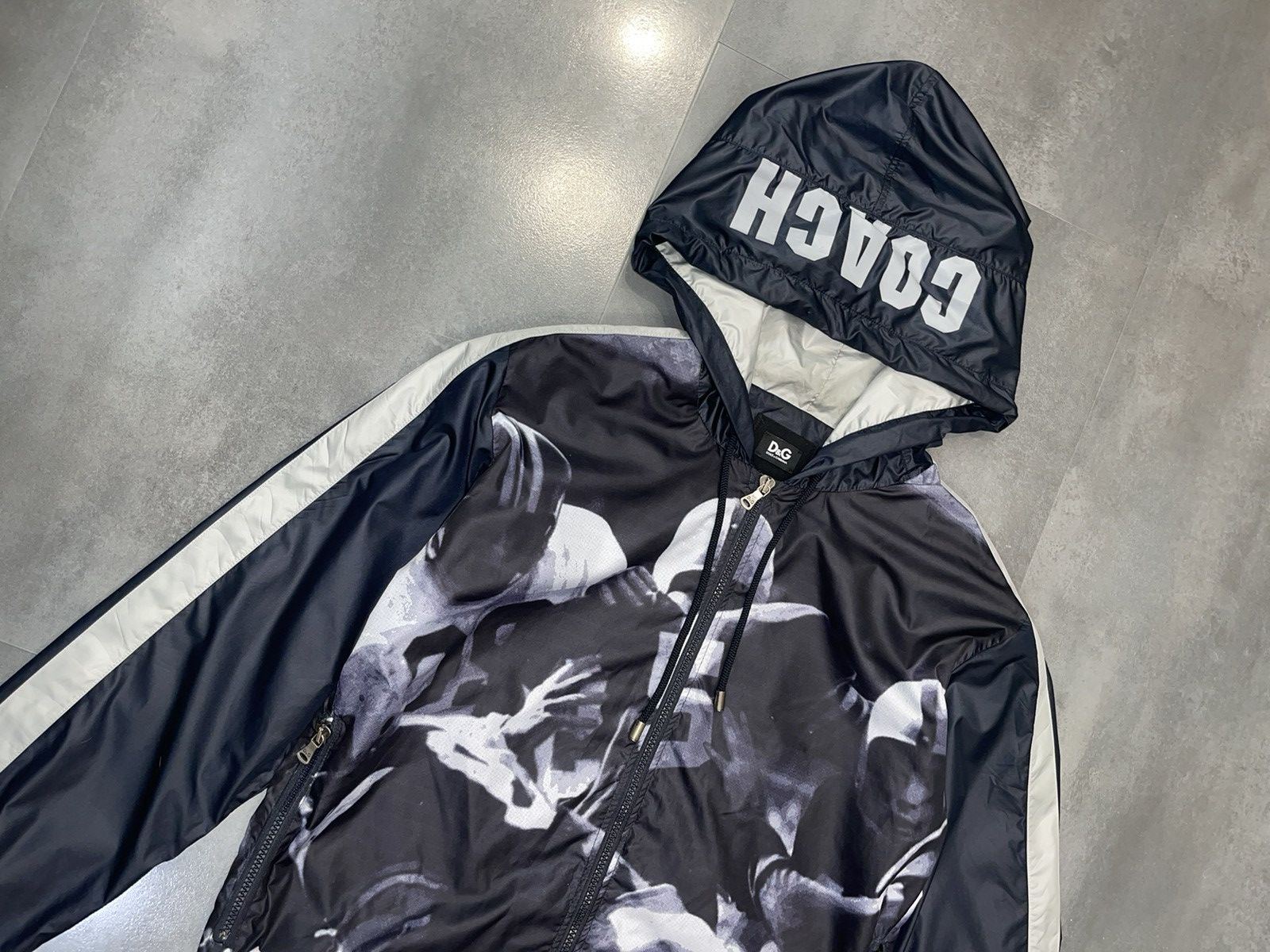 Dolce & Gabbana Dolce & Gabbana Rugby Abstract Coach Light Jacket Size US M / EU 48-50 / 2 - 9 Thumbnail