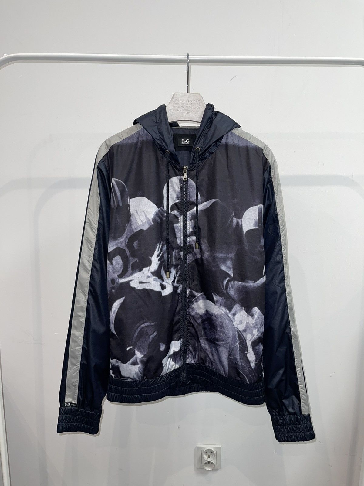 Dolce & Gabbana Dolce & Gabbana Rugby Abstract Coach Light Jacket Size US M / EU 48-50 / 2 - 2 Thumbnail