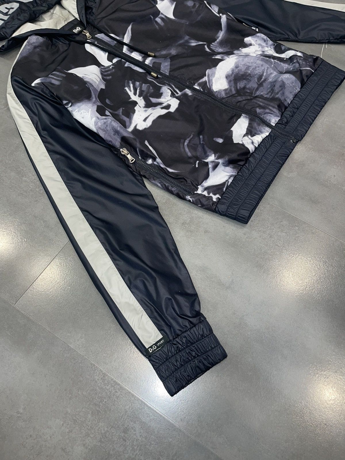 Dolce & Gabbana Dolce & Gabbana Rugby Abstract Coach Light Jacket Size US M / EU 48-50 / 2 - 10 Thumbnail