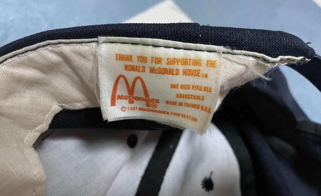 80s vintage new York Yankees baseball hat cap mcdonalds